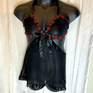 Frederick’s of Hollywood Babydoll lingerie set